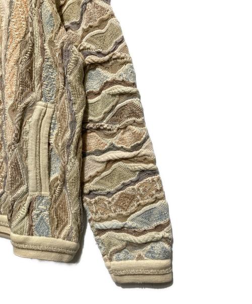 Coogi（クージー）Coogi (クージー) 3Dハーフジップニット ベージュ サイズ:SSの古着・服飾アイテム