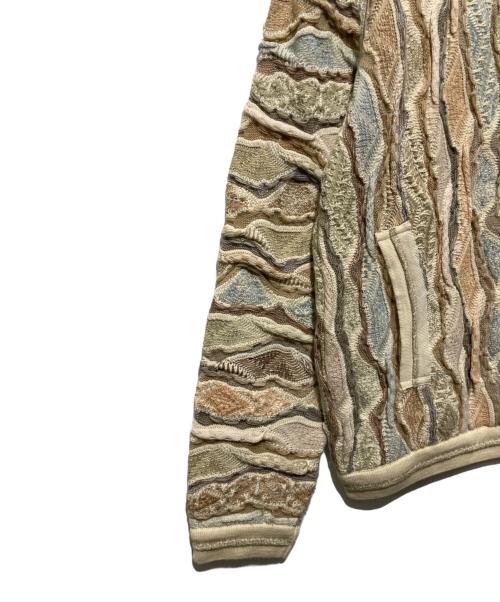 Coogi（クージー）Coogi (クージー) 3Dハーフジップニット ベージュ サイズ:SSの古着・服飾アイテム