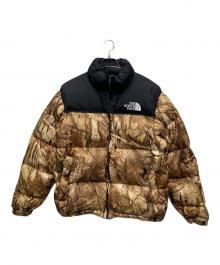 THE NORTH FACE（ザ ノース フェイス）の古着「ノベルティーヌプシジャケット」｜ブラック×ベージュ