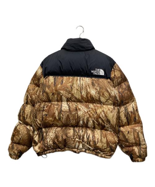 THE NORTH FACE（ザ ノース フェイス）THE NORTH FACE (ザ ノース フェイス) ノベルティーヌプシジャケット ブラック×ベージュ サイズ:Lの古着・服飾アイテム