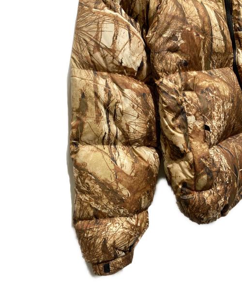 THE NORTH FACE（ザ ノース フェイス）THE NORTH FACE (ザ ノース フェイス) ノベルティーヌプシジャケット ブラック×ベージュ サイズ:Lの古着・服飾アイテム