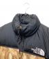 中古・古着 THE NORTH FACE (ザ ノース フェイス) ノベルティーヌプシジャケット ブラック×ベージュ サイズ:L：25000円