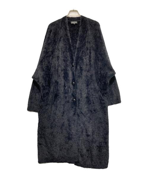EMPORIO ARMANI（エンポリオ アルマーニ）EMPORIO ARMANI (エンポリオ アルマーニ) シャギーコート ブラック サイズ:38の古着・服飾アイテム