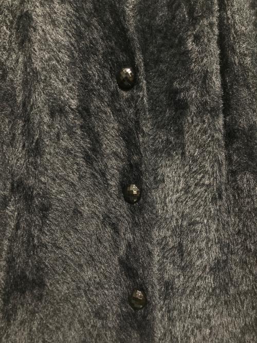 EMPORIO ARMANI（エンポリオ アルマーニ）EMPORIO ARMANI (エンポリオ アルマーニ) シャギーコート ブラック サイズ:38の古着・服飾アイテム