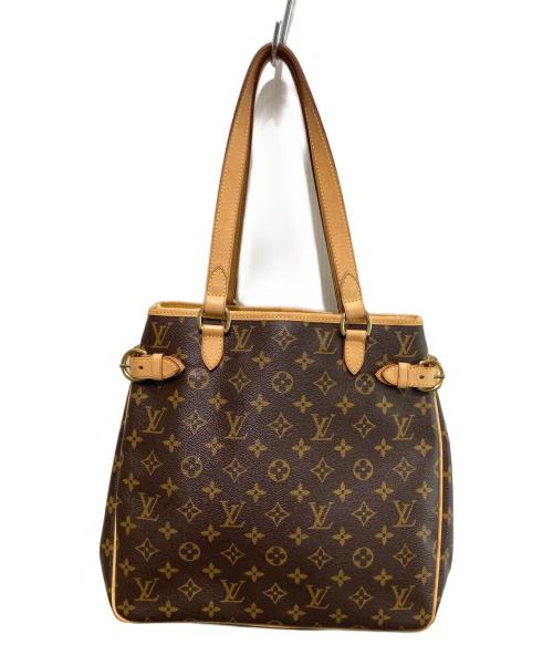 LOUIS VUITTON（ルイ ヴィトン）LOUIS VUITTON (ルイ ヴィトン) バティニョール・ヴェルティカル ブラウンの古着・服飾アイテム