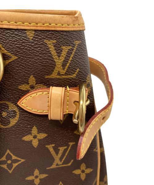 LOUIS VUITTON（ルイ ヴィトン）LOUIS VUITTON (ルイ ヴィトン) バティニョール・ヴェルティカル ブラウンの古着・服飾アイテム