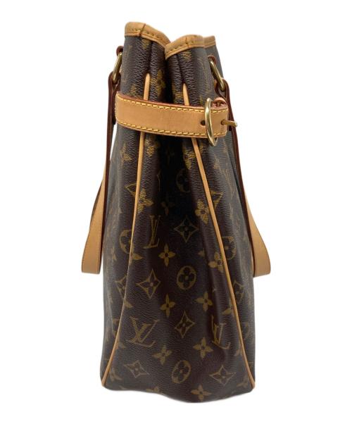 LOUIS VUITTON（ルイ ヴィトン）LOUIS VUITTON (ルイ ヴィトン) バティニョール・ヴェルティカル ブラウンの古着・服飾アイテム