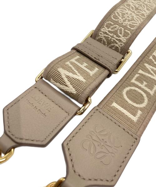 LOEWE（ロエベ）LOEWE (ロエベ) アナグラムループストラップ グレーの古着・服飾アイテム