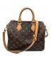 LOUIS VUITTON（ルイ ヴィトン）の古着「スピーディ・バンドリエール 25」｜ブラウン・ベージュ