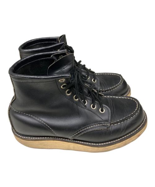 RED WING（レッドウィング）RED WING (レッドウィング) Classic Moc / アイリッシュセッター / 犬タグ ブラック サイズ:4Eの古着・服飾アイテム