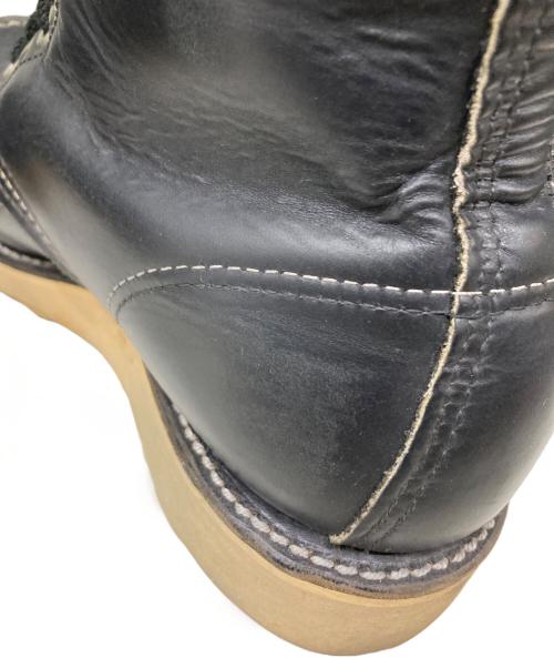 RED WING（レッドウィング）RED WING (レッドウィング) Classic Moc / アイリッシュセッター / 犬タグ ブラック サイズ:4Eの古着・服飾アイテム