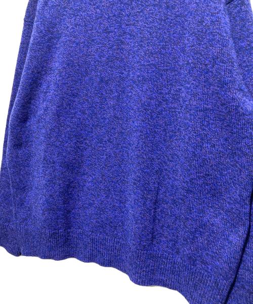 ATON（エイトン）ATON (エイトン) EDIFICE (エディフィス) 別注 WOOL MOULINE MOCKNECK SWEATER ネイビー サイズ:06の古着・服飾アイテム
