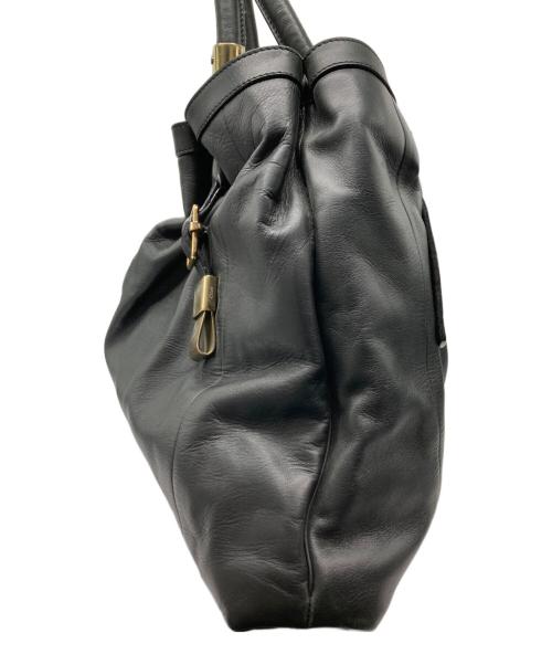 Chloe（クロエ）Chloe (クロエ) ヴィクトリアトートバッグ/レザートートバッグ ブラックの古着・服飾アイテム