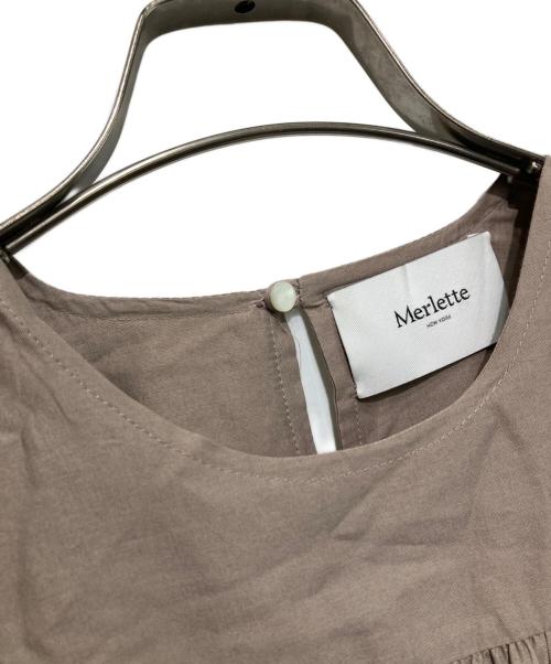 merlette（マーレット）Merlette (マーレット) SOLIMAN EXCL. DRESS ベージュ サイズ:XSの古着・服飾アイテム