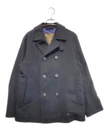 MACKINTOSH（マッキントッシュ）の古着「ウールPコート」｜ネイビー