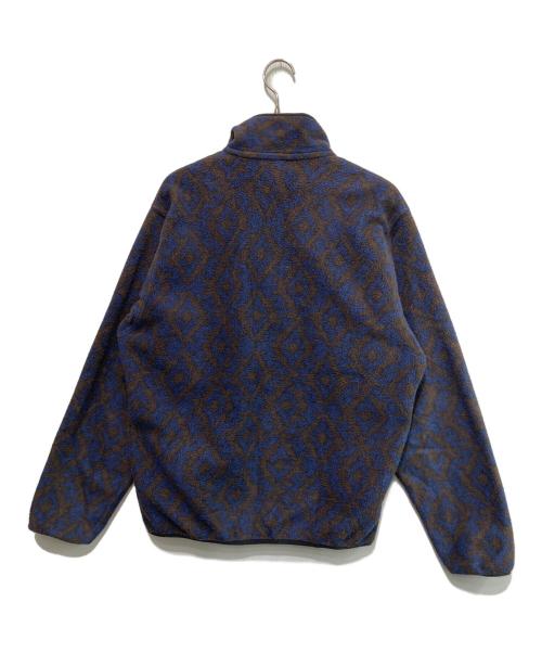 Patagonia（パタゴニア）Patagonia (パタゴニア) ライトウェイトシンチラスナップT ネイビー×ベージュ サイズ:Sの古着・服飾アイテム