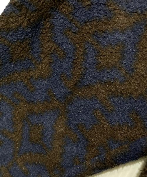 Patagonia（パタゴニア）Patagonia (パタゴニア) ライトウェイトシンチラスナップT ネイビー×ベージュ サイズ:Sの古着・服飾アイテム