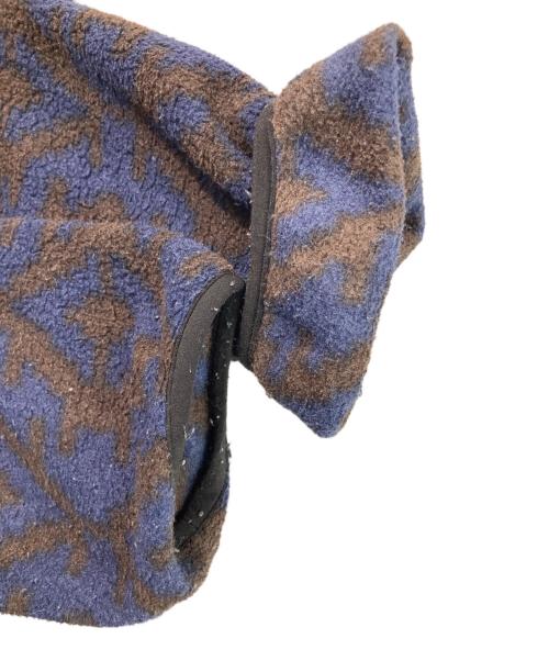 Patagonia（パタゴニア）Patagonia (パタゴニア) ライトウェイトシンチラスナップT ネイビー×ベージュ サイズ:Sの古着・服飾アイテム