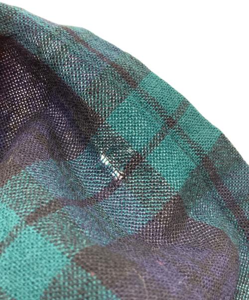 PENDLETON（ペンドルトン）PENDLETON (ペンドルトン) チェックシャツ/50s/vintage ネイビー×グリーン サイズ:Mの古着・服飾アイテム