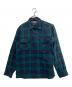 PENDLETON（ペンドルトン）の古着「チェックシャツ/50s/vintage」｜ネイビー×グリーン