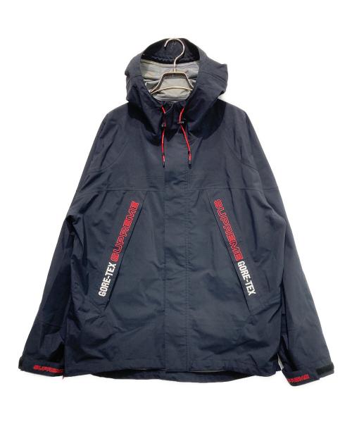 SUPREME（シュプリーム）SUPREME (シュプリーム) GORE TEX Taped Seam jacket ブラック×レッド サイズ:Mの古着・服飾アイテム