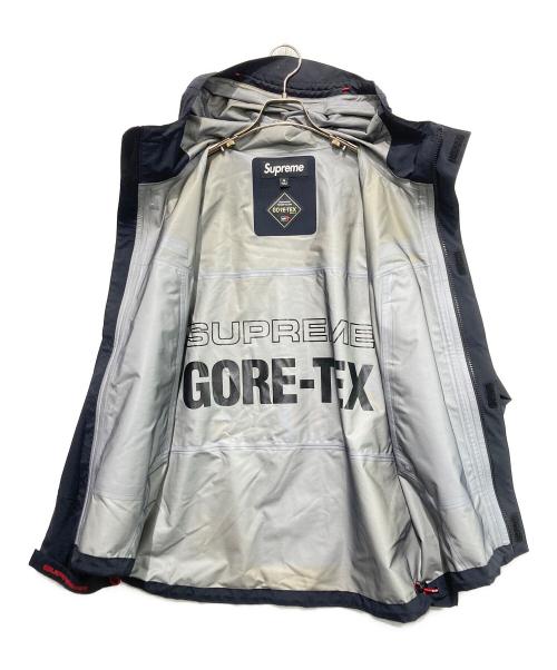 SUPREME（シュプリーム）SUPREME (シュプリーム) GORE TEX Taped Seam jacket ブラック×レッド サイズ:Mの古着・服飾アイテム