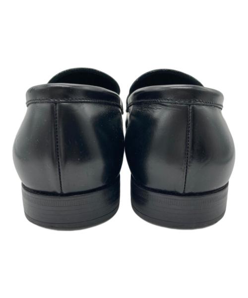 GIORGIO ARMANI（ジョルジオアルマーニ）GIORGIO ARMANI (ジョルジオアルマーニ) コインローファー ブラック サイズ:8(26.5-27)の古着・服飾アイテム