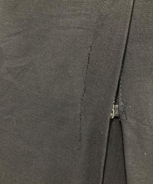 YOHJI YAMAMOTO（ヨウジヤマモト）YOHJI YAMAMOTO (ヨウジヤマモト) バックジップスカート ブラック サイズ:XSの古着・服飾アイテム