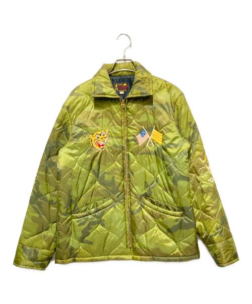 TAILOR TOYO（テーラー東洋）TAILOR TOYO (テーラー東洋) VIETNAM MAP ベトナムライナージャケット グリーン サイズ:Mの古着・服飾アイテム