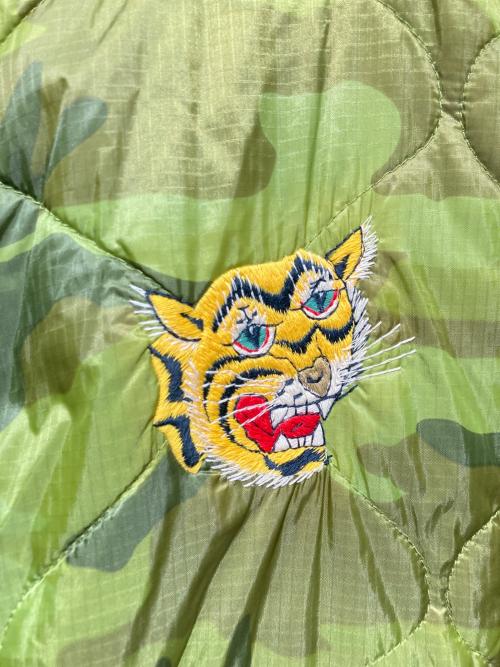 TAILOR TOYO（テーラー東洋）TAILOR TOYO (テーラー東洋) VIETNAM MAP ベトナムライナージャケット グリーン サイズ:Mの古着・服飾アイテム
