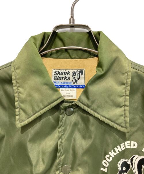 BUZZ RICKSON'S（バズリクソンズ）Buzz Rickson's (バズリクソンズ) NYLON WINDBREAKER グリーン サイズ:Mの古着・服飾アイテム