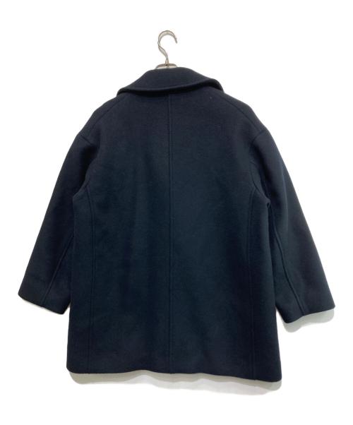 MICA&DEAL（マイカアンドディール）MICA&DEAL (マイカアンドディール) ウールピーコート/Pコート ブラック サイズ:FREEの古着・服飾アイテム