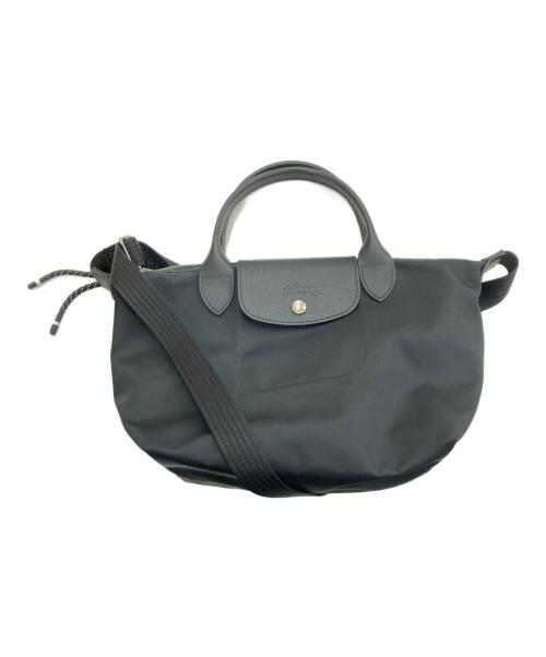 LONGCHAMP（ロンシャン）LONGCHAMP (ロンシャン) ル プリアージュ エナジー S トップハンドルバッグ ブラックの古着・服飾アイテム