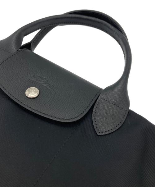 LONGCHAMP（ロンシャン）LONGCHAMP (ロンシャン) ル プリアージュ エナジー S トップハンドルバッグ ブラックの古着・服飾アイテム