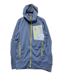 norrona（ノローナ）の古着「フォルケティン パワー グリッド フード」｜ブルー