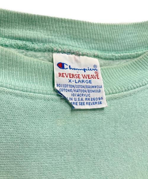 Champion（チャンピオン）Champion (チャンピオン) MISHIGAN STATF リバースウィーブスウェット グリーン サイズ:XLの古着・服飾アイテム