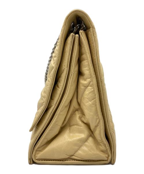 BALENCIAGA（バレンシアガ）BALENCIAGA (バレンシアガ) クラッシュ ミディアム チェーンバッグ イエローの古着・服飾アイテム