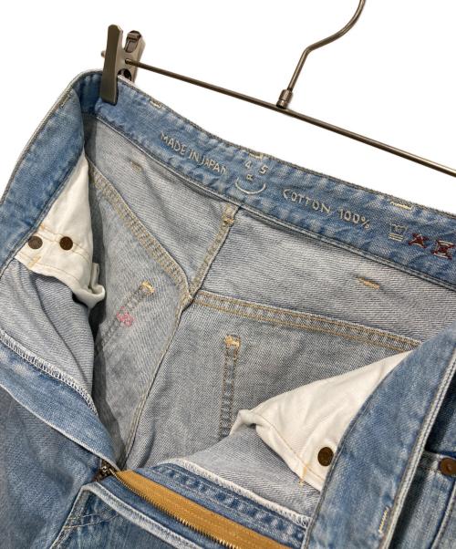 45R（フォーティファイブ・アール）45R (フォーティファイブ・アール) ライト麦デニム/Rye Mugi Denim Charlotte5 Sei スカイブルー サイズ:30の古着・服飾アイテム