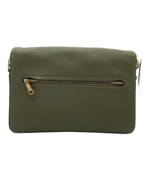 COACH（コーチ）COACH (コーチ) チェーンタビーショルダーバッグ カーキの古着・服飾アイテム