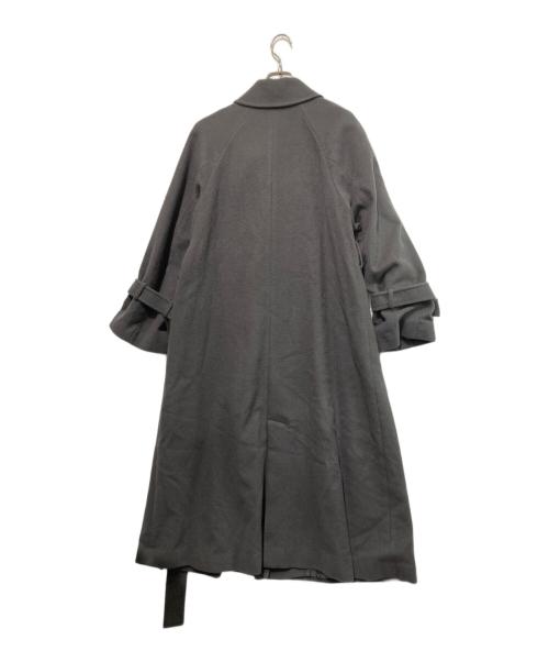 Snidel（スナイデル）Snidel (スナイデル) ウールカシミヤスタンドカラーコート グレー サイズ:1の古着・服飾アイテム