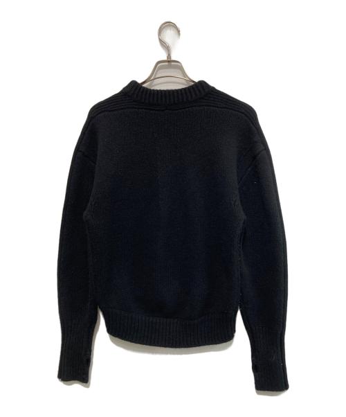 HYKE（ハイク）HYKE (ハイク) ウールニット ブラック サイズ:1の古着・服飾アイテム