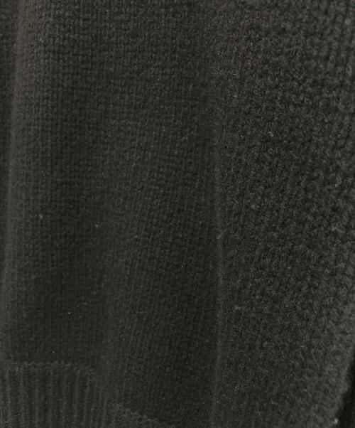 HYKE（ハイク）HYKE (ハイク) ウールニット ブラック サイズ:1の古着・服飾アイテム