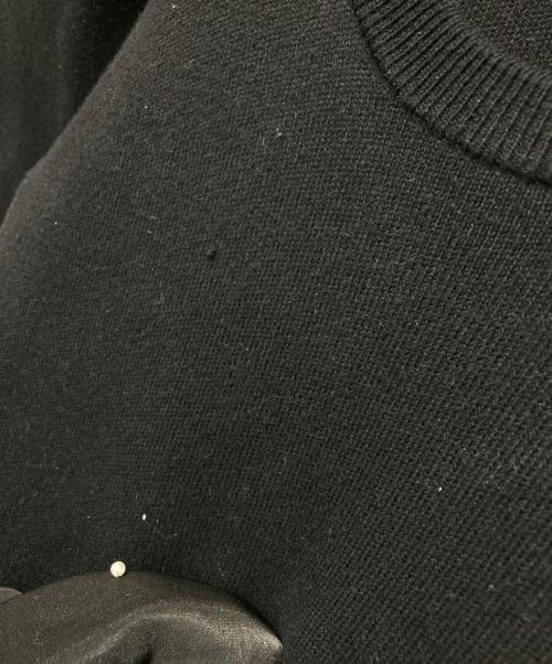 Bibiy.（ビビィ）Bibiy. (ビビィ) AMELIE PEPURAMU KNIT ブラック サイズ:Freeの古着・服飾アイテム