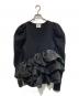 Bibiy.（ビビィ）の古着「AMELIE PEPURAMU KNIT」｜ブラック
