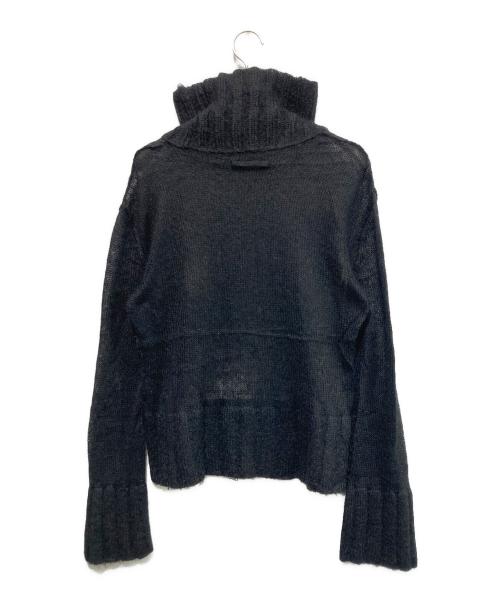 Jean Paul Gaultier FEMME（ジャンポールゴルチエ フェム）Jean Paul GAULTIER FEMME (ジャンポールゴルチエ フェム) ウールニット ブラック サイズ:40の古着・服飾アイテム