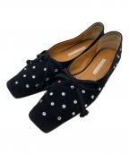 Pippichic×UNITED ARROWSピッピシック×ユナイテッドアローズ）の古着「別注バレエシューズ」｜ブラック