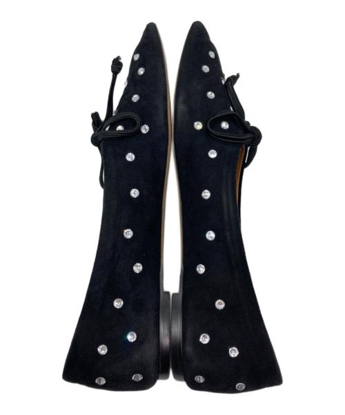 Pippichic（ピッピシック）Pippichic (ピッピシック) UNITED ARROWS (ユナイテッドアローズ) 別注バレエシューズ ブラック サイズ:38の古着・服飾アイテム