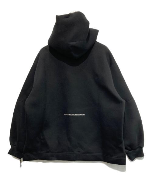DOUBLE STANDARD（ダブルスタンダード）DOUBLE STANDARD (ダブルスタンダード) ハートワッペンパーカー ブラック サイズ:FREE 未使用品の古着・服飾アイテム