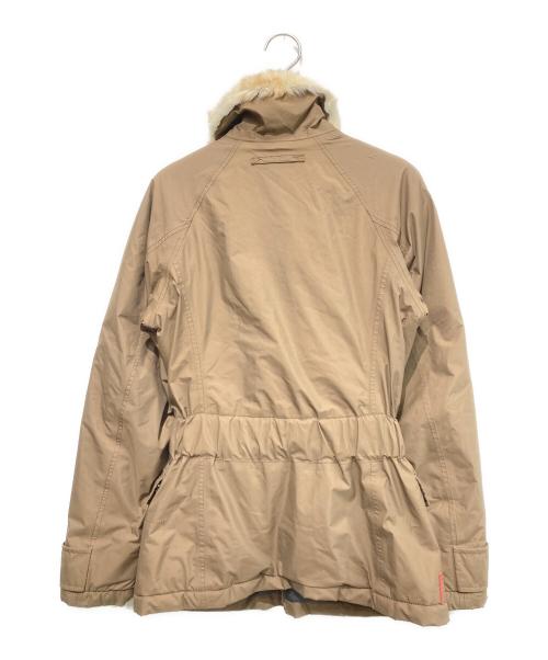 PRADA SPORTS（プラダスポーツ）PRADA SPORTS (プラダスポーツ) ナイロンファーコート ブラウン サイズ:38の古着・服飾アイテム