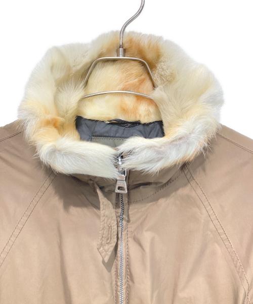 PRADA SPORTS（プラダスポーツ）PRADA SPORTS (プラダスポーツ) ナイロンファーコート ブラウン サイズ:38の古着・服飾アイテム